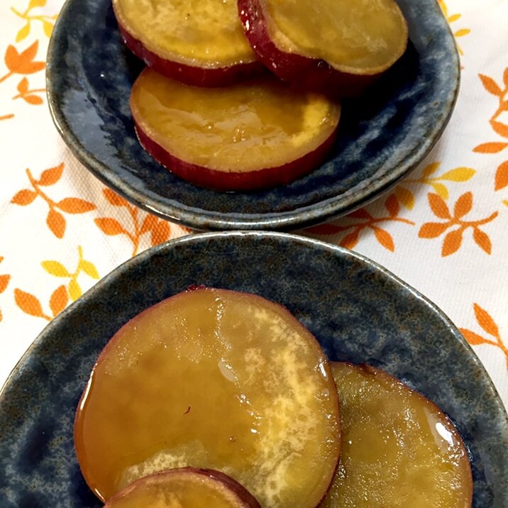 さつまいものレモン醤油煮